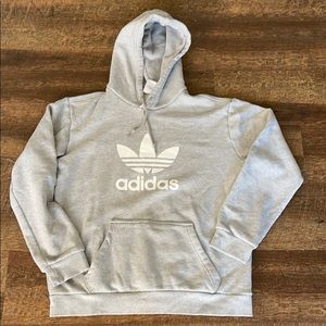 Gray Adidas Hoodie